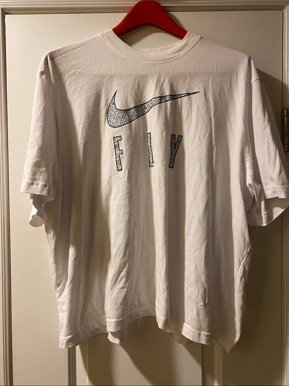 Nike Loose Fit Cotton Stretch Logo Tee NWOT